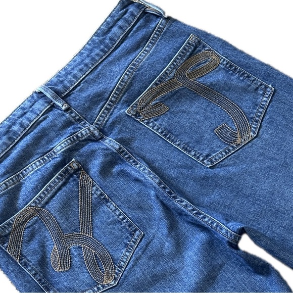 👖🎬 ZENDAYA x TOMMY High‎ Waist Bootcut Jeans | 70s Retro Stretch Women’s 30 - Picture 4 of 9